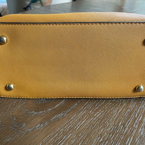 Bebe mustard color handbag, EUC - Picture 6 of 6